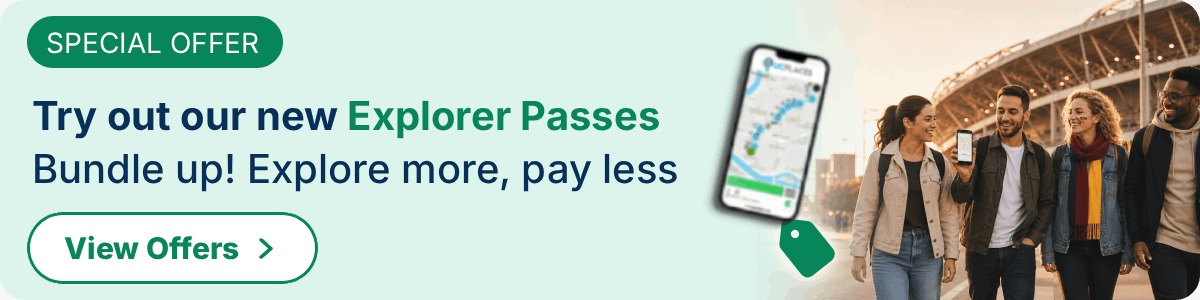 Save on tour purchases with Explorer Pass