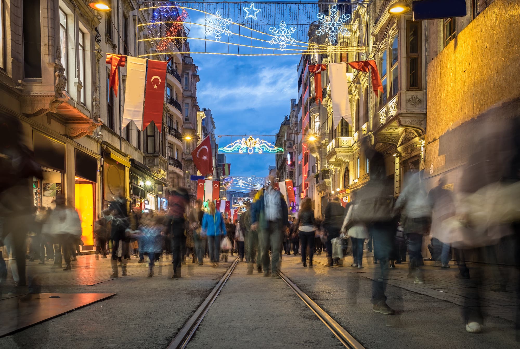 Cultural Walking Tour of Istanbul Turkey Istiklal Street Entertainment History and Nightlife image