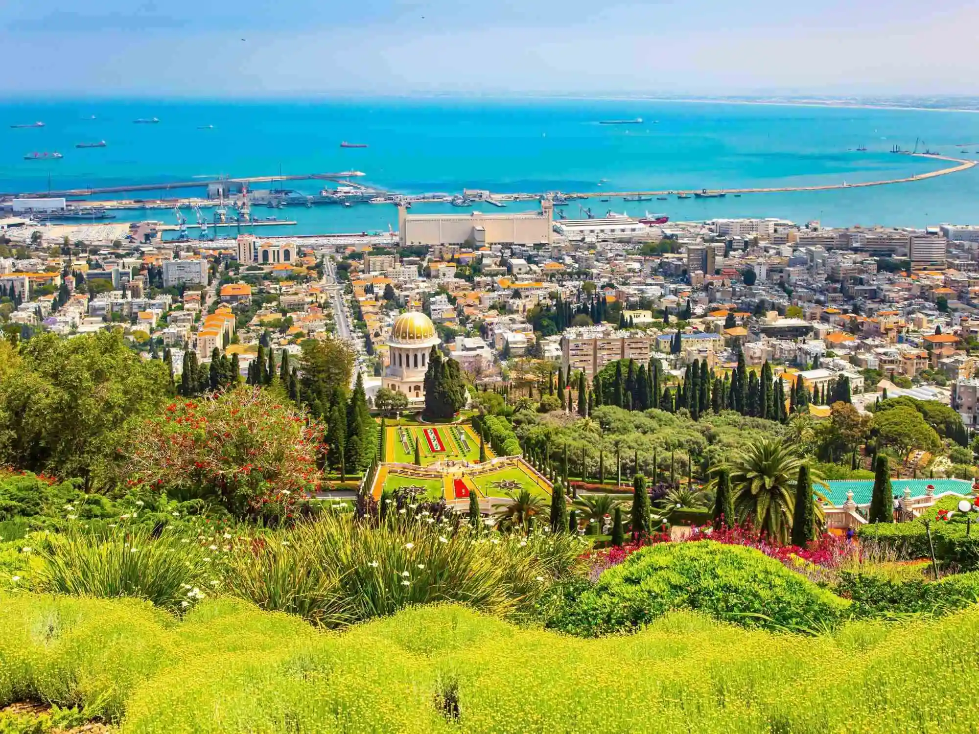 Historical Driving Tour of Haifa Israel  Nature Art and Museums image