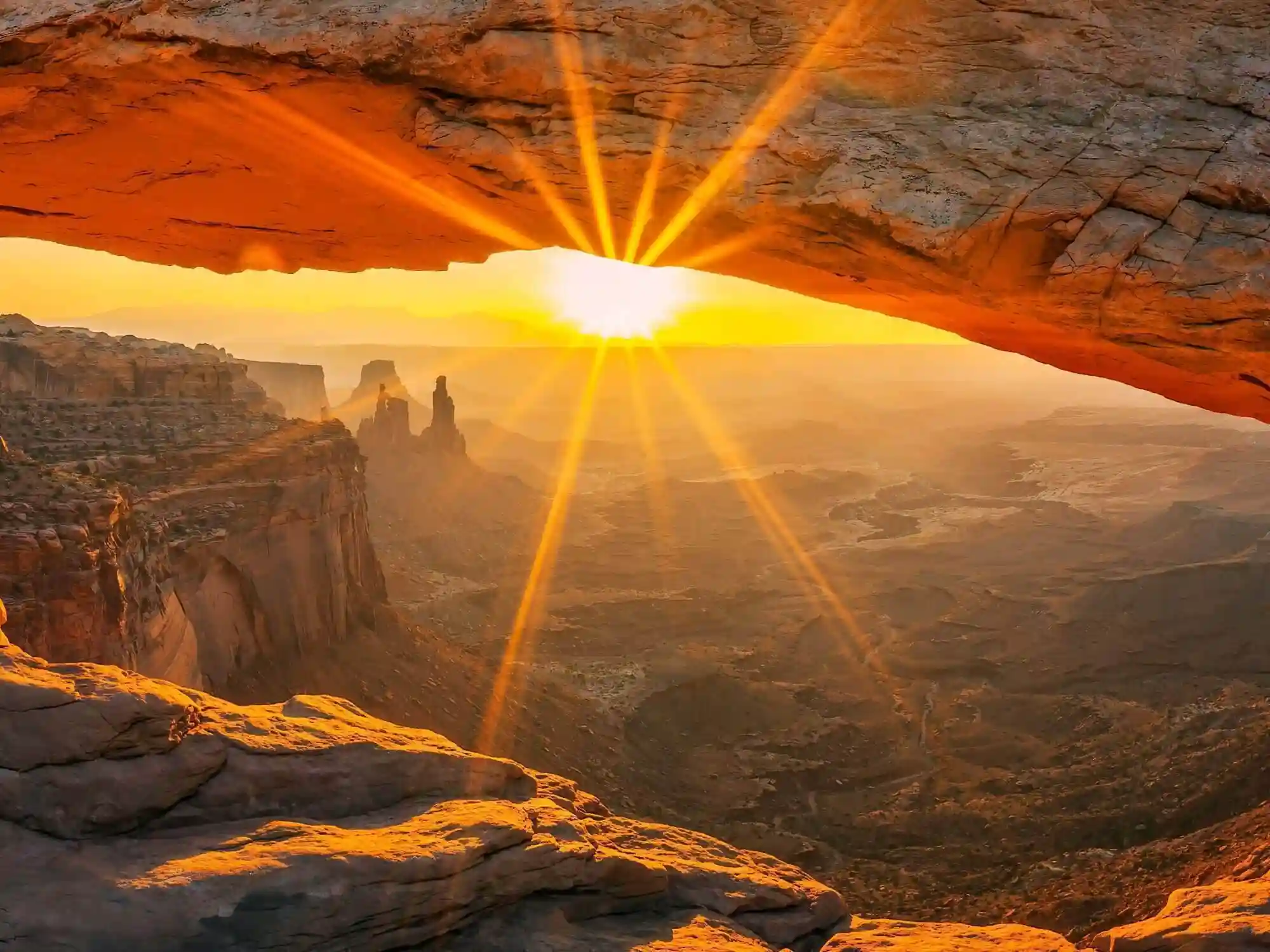 Voyage  travers un autre monde  Les roches rouges du parc national des Arches Moab Utah French image