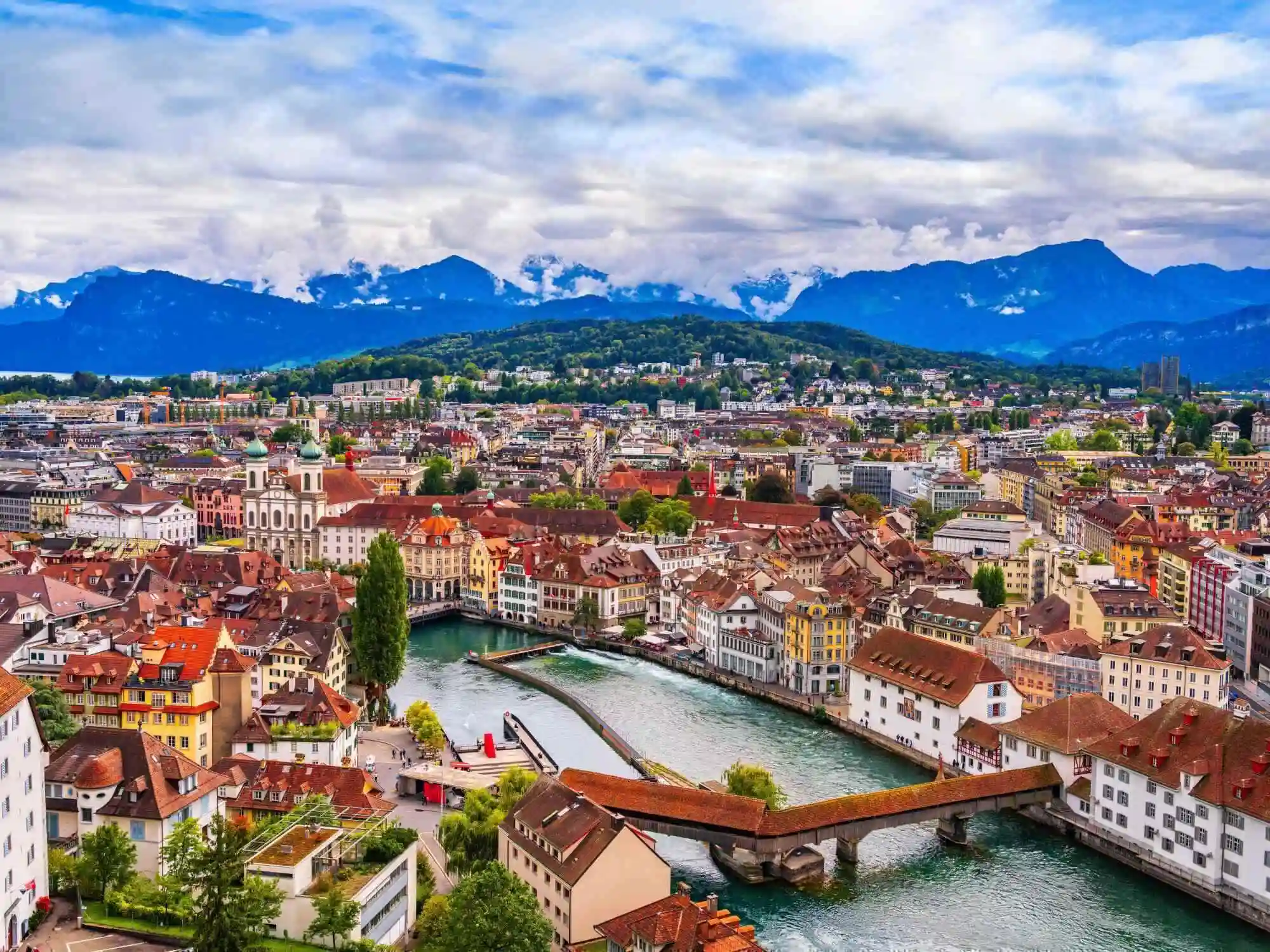 Lucernes Highlights A GPSGuided Walking Tour Adventure Lucerne Switzerland image
