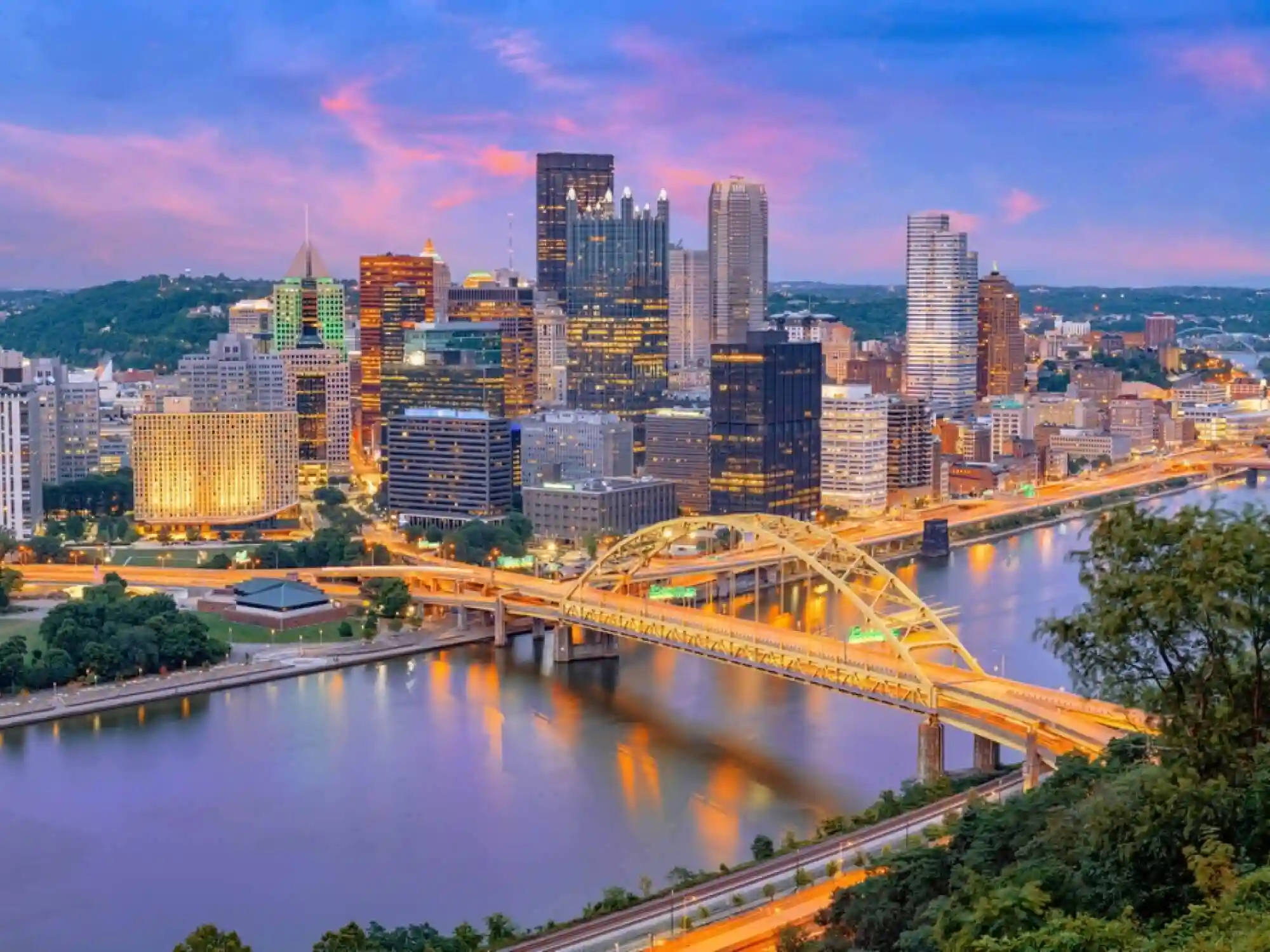 Pittsburghs Iconic SelfGuided Driving Tour Steel City Landmarks  Views image