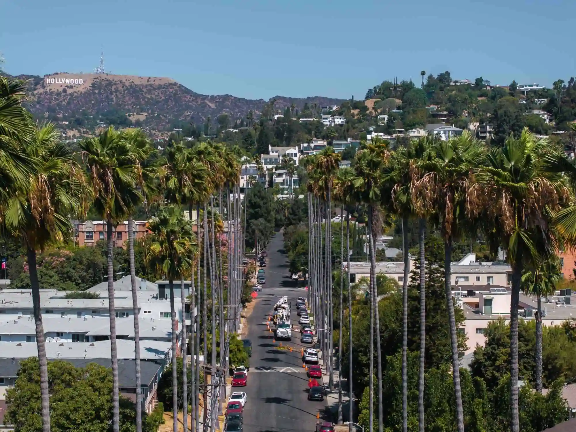 Hollywood SelfGuided Driving Tour Iconic Landmarks  Selfie Spots image