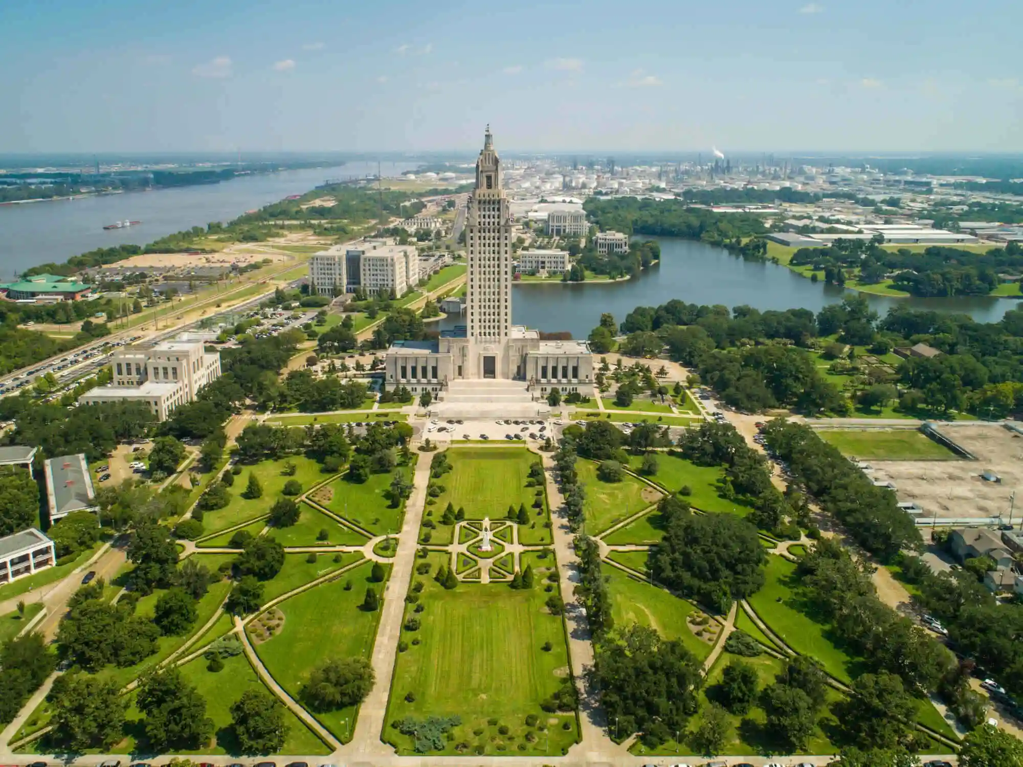 Baton Rouge SelfGuided Driving Tour Iconic Landmarks  Historic Sites image