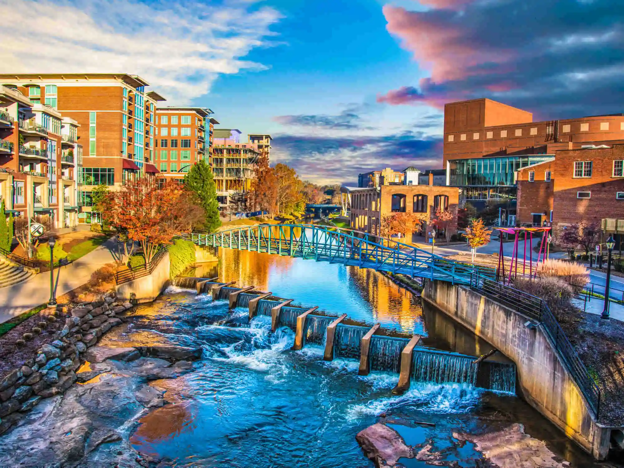 Greenville SC SelfGuided Driving Tour Main Sites  Iconic Landmarks image
