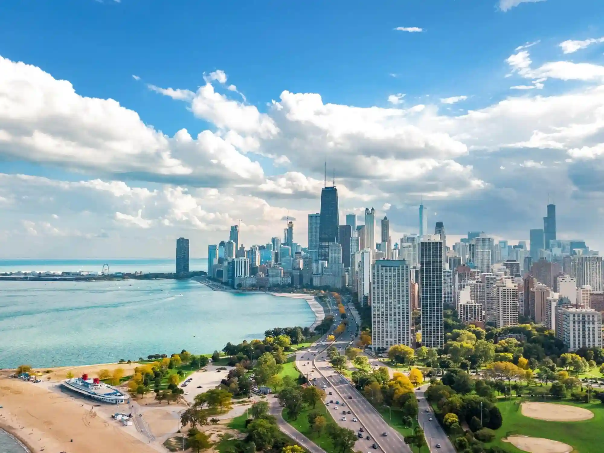 Chicagos Best SelfGuided GPS Audio Driving Tour Illinois  Main Sites Iconic Buildings  Famous Filming Locations image