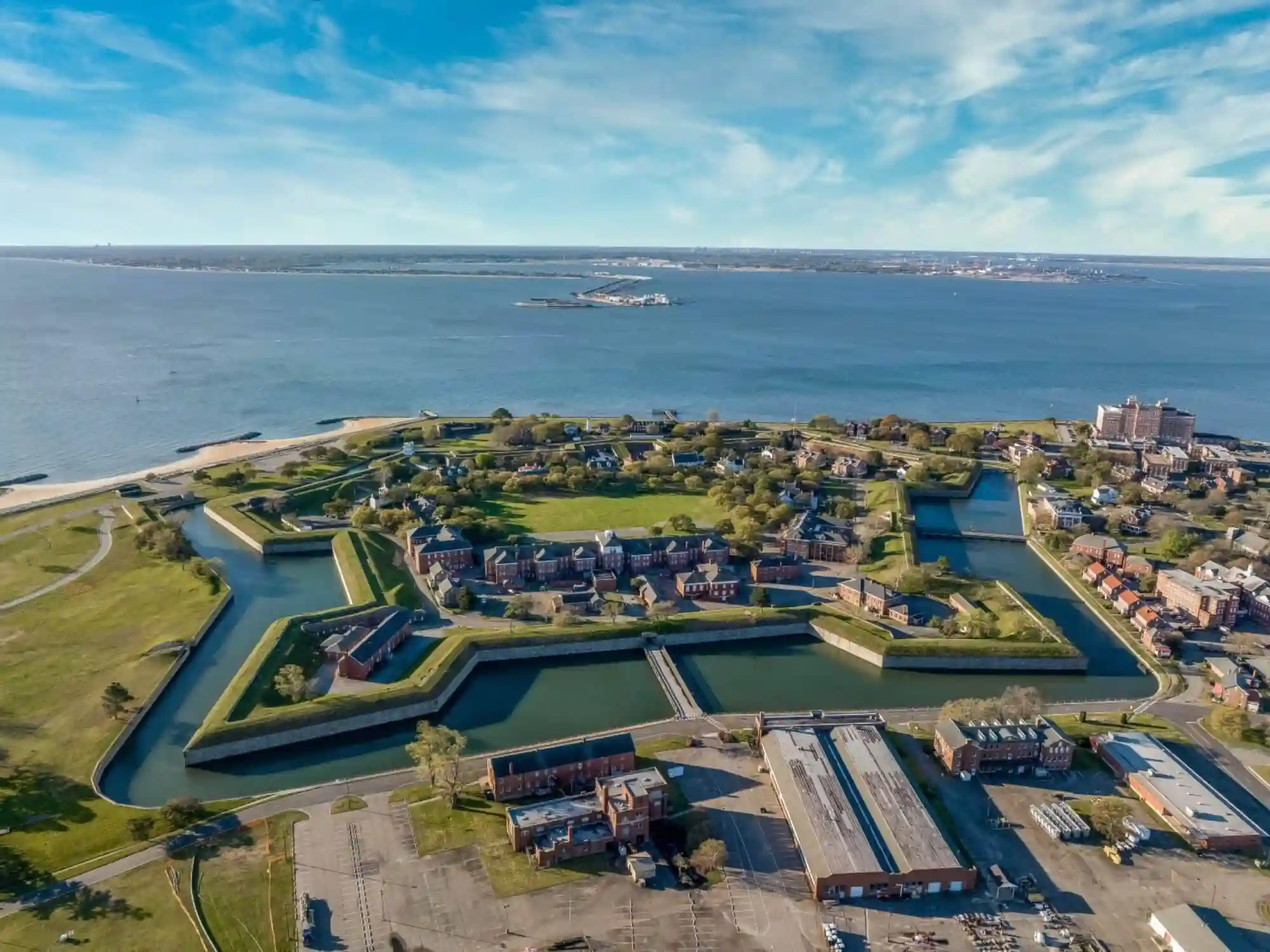 Fort Monroe SelfGuided Driving Tour History Views  Americas Hidden Fortress image