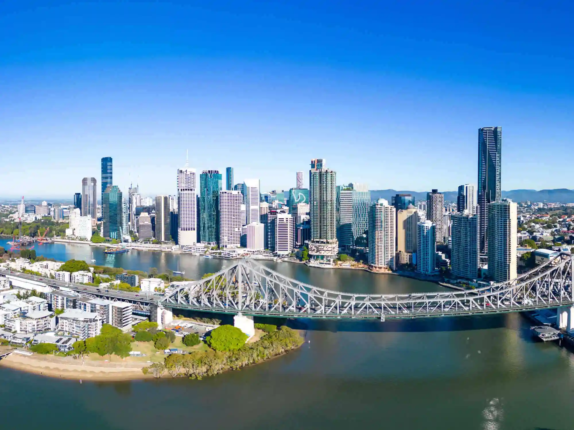 Best of Brisbane Australia SelfGuided Driving Tour City Highlights South Bank  Mount Coottha image