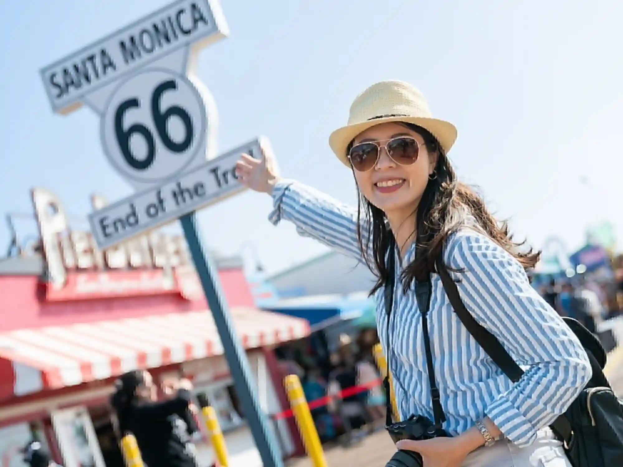 Route 66 Day 1 West to East Santa Monica to San Bernardino  Epic SelfGuided Driving Tour image